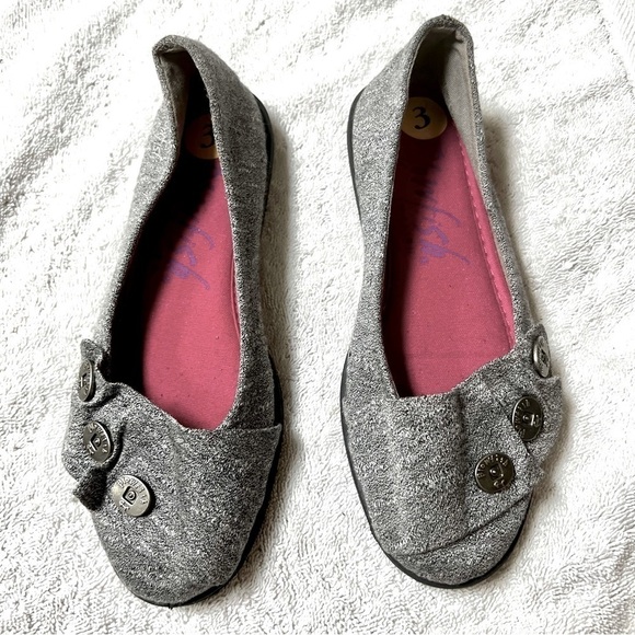 NEW Blowfish Malibu Garden Tuscan Shoes In Gray women’s size 5 - Picture 1 of 10